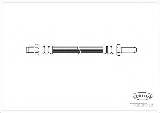 Тормозной шланг ROULUNDS RUBBER 73471