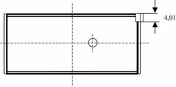 Шатунный подшипник AE AEB4618 STD