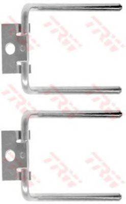 Комплектующие, колодки дискового тормоза TRW PFK248