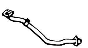 Труба выхлопного газа WALKER 04264