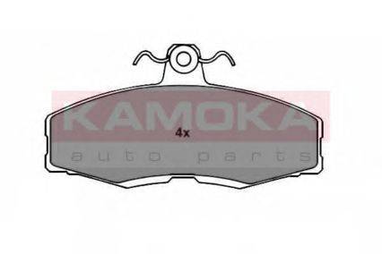 Комплект тормозных колодок, дисковый тормоз KAMOKA 101550