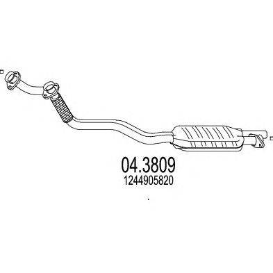 Катализатор MTS 043809