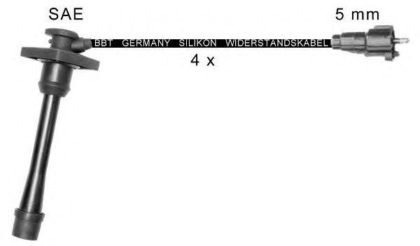 Комплект проводов зажигания BBT ZK16100