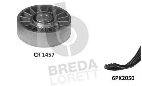 Поликлиновой ременный комплект BREDA  LORETT KCA 0003