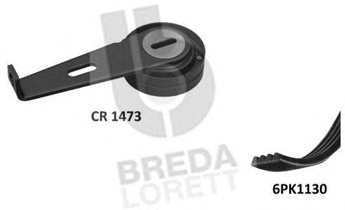Поликлиновой ременный комплект BREDA  LORETT KCA0004