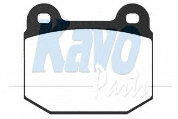 Комплект тормозных колодок, дисковый тормоз KAVO PARTS BP5529