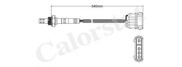 Лямбда-зонд WALKER 25024540