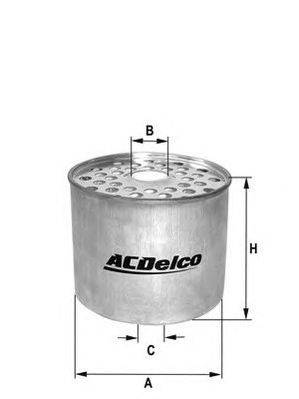 Топливный фильтр ACDelco ACD8017E