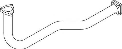 Труба выхлопного газа DINEX 70266