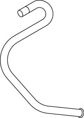 Труба выхлопного газа DINEX 49650