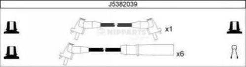 Комплект проводов зажигания NIPPARTS J5382039