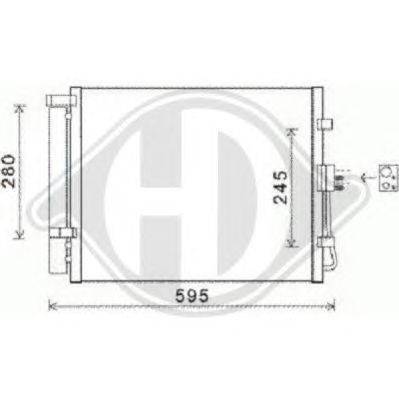 Конденсатор, кондиционер DIEDERICHS 8652600
