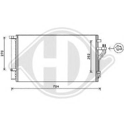Конденсатор, кондиционер DIEDERICHS 8686101