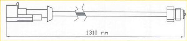 Сигнализатор, износ тормозных колодок BERAL UAI207