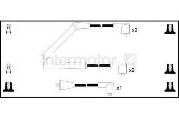 Комплект проводов зажигания STANDARD 73511