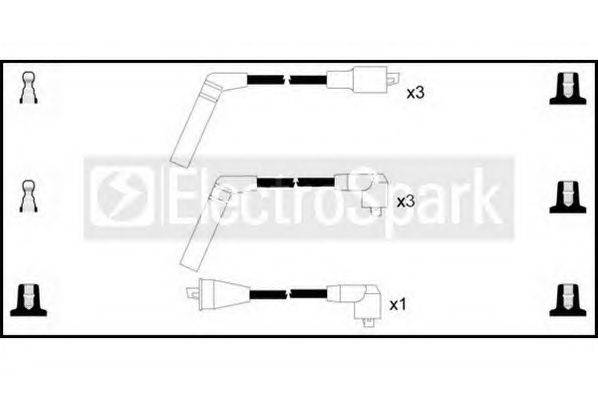 Комплект проводов зажигания STANDARD OEK293