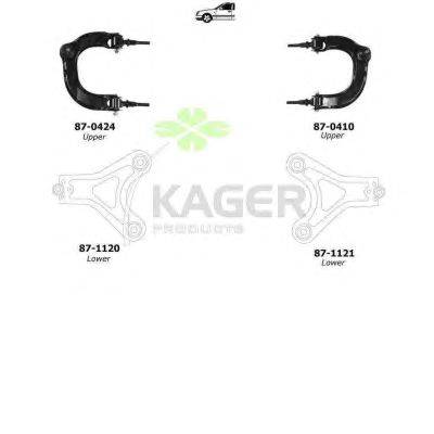 Подвеска колеса KAGER 800658