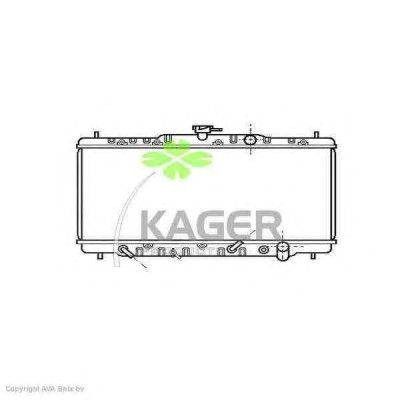 Радиатор, охлаждение двигателя KAGER 310481