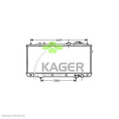 Радиатор, охлаждение двигателя KAGER 31-0511