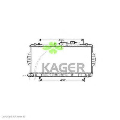 Радиатор, охлаждение двигателя KAGER 31-0516