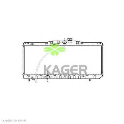 Радиатор, охлаждение двигателя KAGER 31-1081