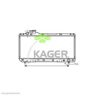 Радиатор, охлаждение двигателя KAGER 31-1111