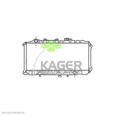 Радиатор, охлаждение двигателя KAGER 31-1533