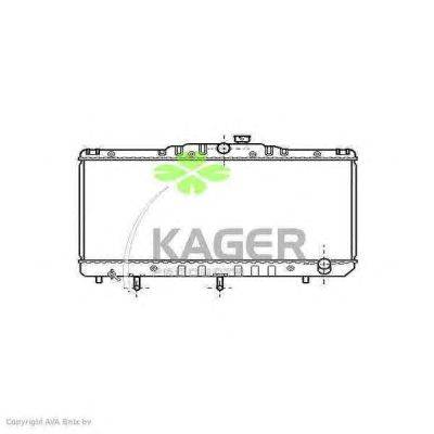 Радиатор, охлаждение двигателя KAGER 31-1903