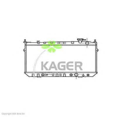 Радиатор, охлаждение двигателя KAGER 31-2403