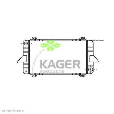 Радиатор, охлаждение двигателя KAGER 31-2855