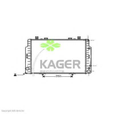Радиатор, охлаждение двигателя KAGER 31-3551