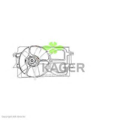 Вентилятор, охлаждение двигателя KAGER 32-2109