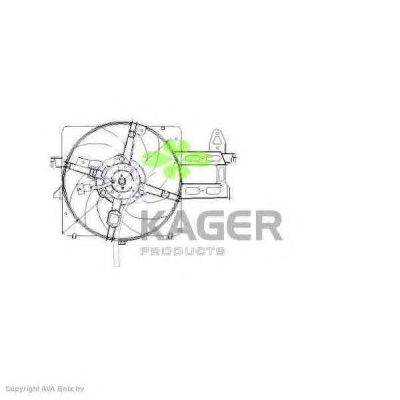 Вентилятор, охлаждение двигателя KAGER 32-2112