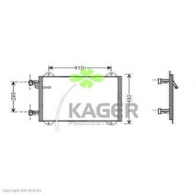 Конденсатор, кондиционер KAGER 94-5012