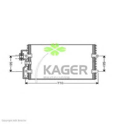 Конденсатор, кондиционер KAGER 94-5062