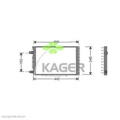 Конденсатор, кондиционер KAGER 94-5149