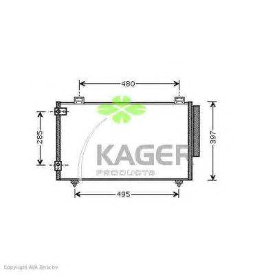 Конденсатор, кондиционер KAGER 94-5355