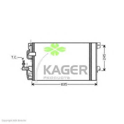 Конденсатор, кондиционер KAGER 94-5842