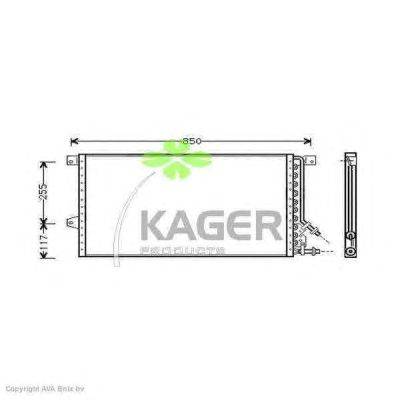 Конденсатор, кондиционер KAGER 94-5984