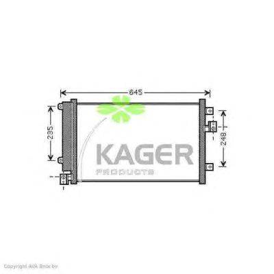 Конденсатор, кондиционер KAGER 94-6139