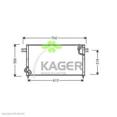 Конденсатор, кондиционер KAGER 94-6175