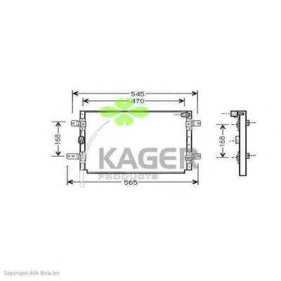 Конденсатор, кондиционер KAGER 94-6311