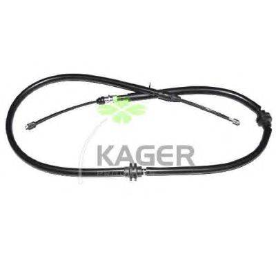 Трос, стояночная тормозная система KAGER 19-6419