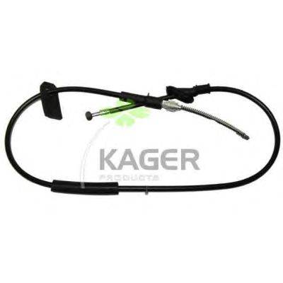 Трос, стояночная тормозная система KAGER 196460