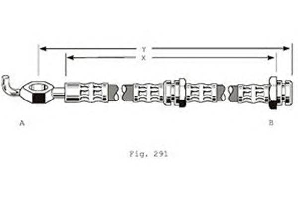 Тормозной шланг GIRLING 9004220