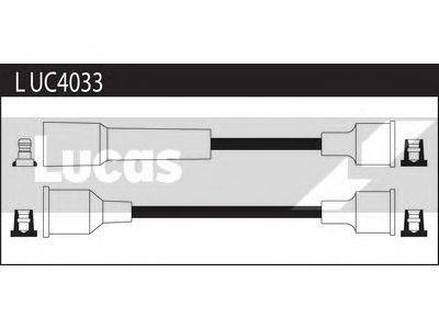 Комплект проводов зажигания LUCAS ELECTRICAL LUC4033