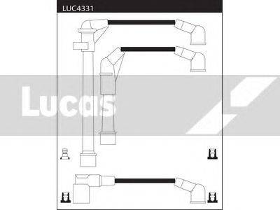 Комплект проводов зажигания LUCAS ELECTRICAL LUC4331