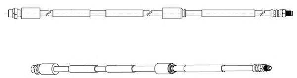 Тормозной шланг KAWE 514505