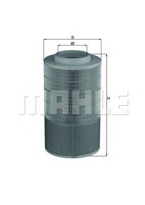 Воздушный фильтр MAHLE ORIGINAL LX 1279