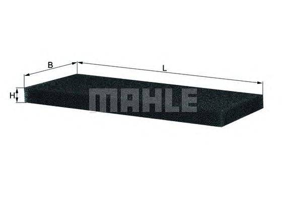 Фильтр, воздух во внутренном пространстве MAHLE ORIGINAL LAP2